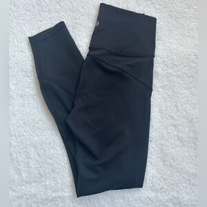 Lululemon black leggings size 4
